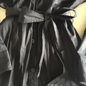 Women’s size16 NY&Co black button down shirt dress